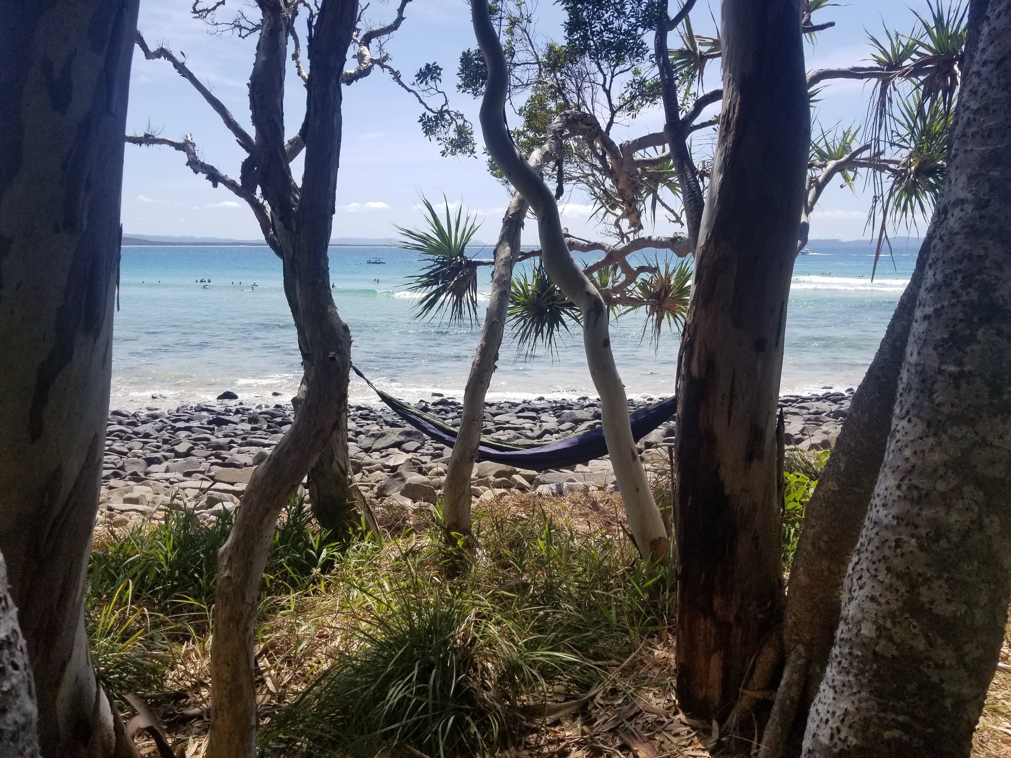 hamac au bord de la mer en Australie